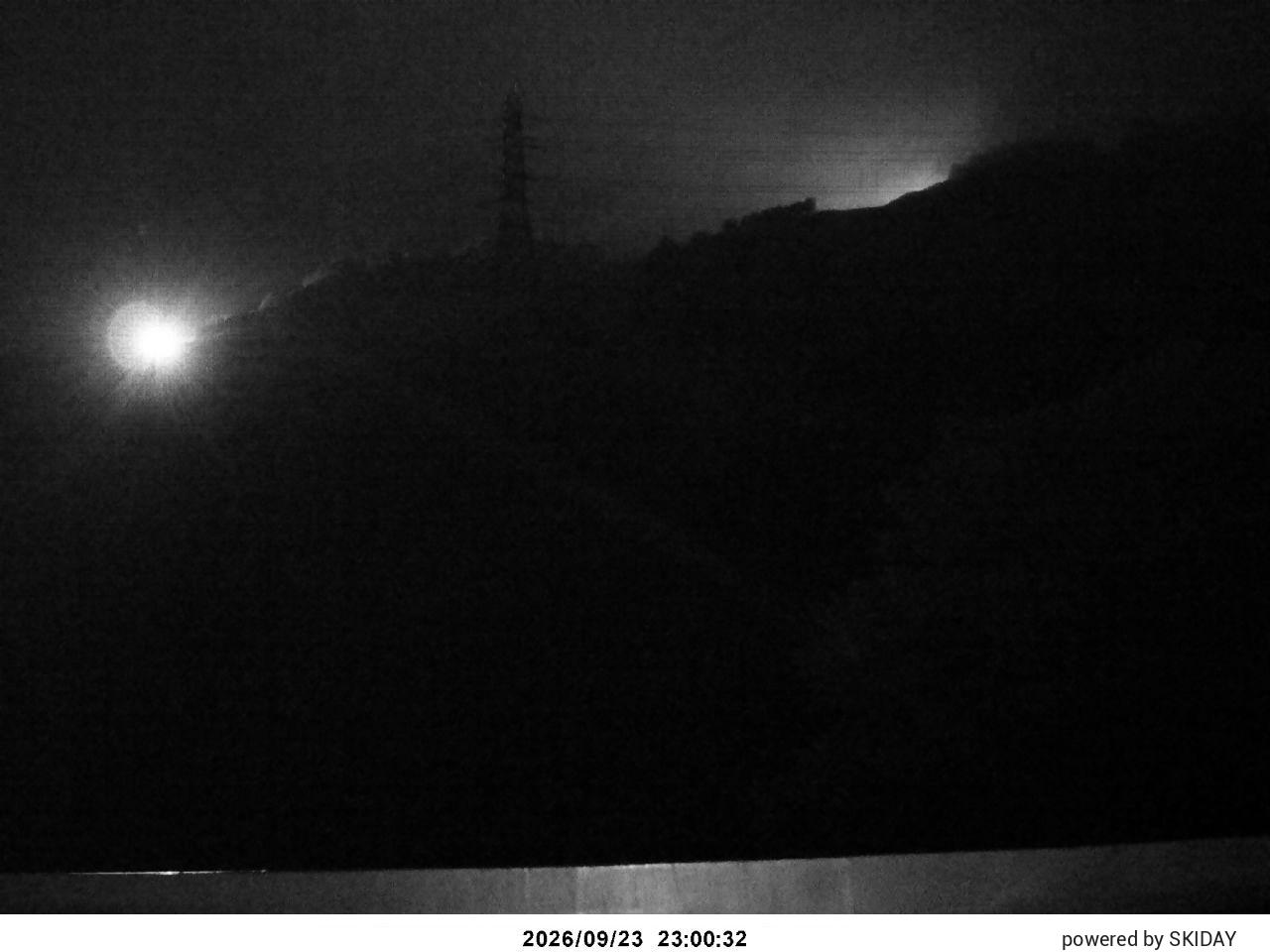 Naeba Takenohira Slope snow cam captured at 23 September 2026 at 11:30 pm GMT+9