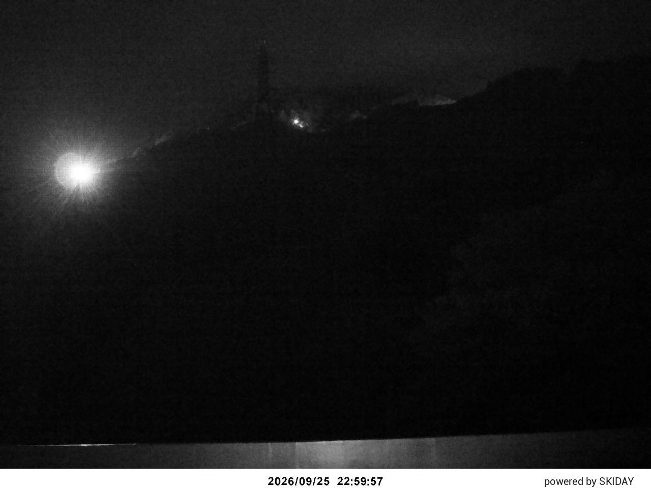 Naeba Takenohira Slope snow cam captured at 25 September 2026 at 11:40 pm GMT+9