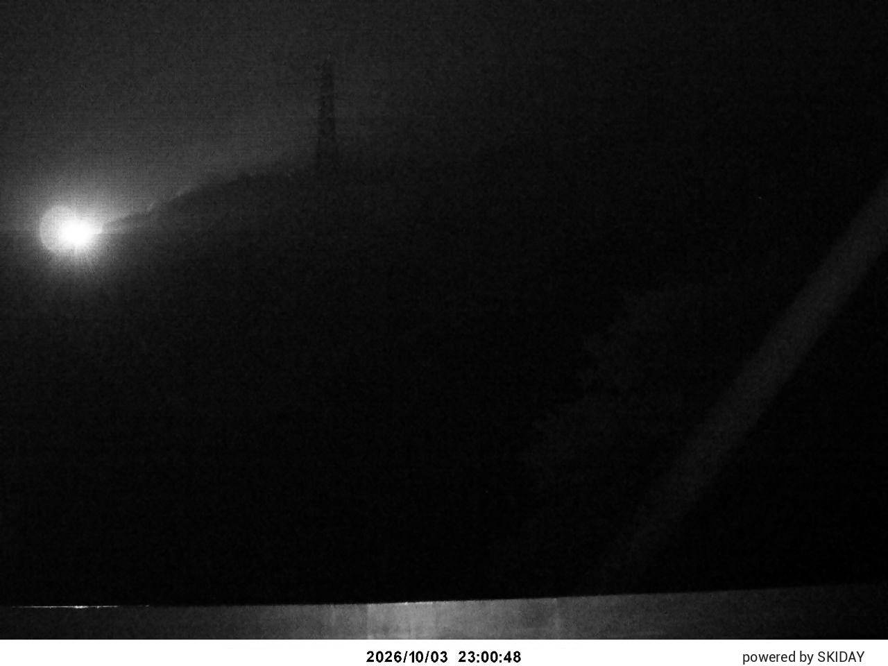 Naeba Takenohira Slope snow cam captured at 3 October 2026 at 11:35 pm GMT+9