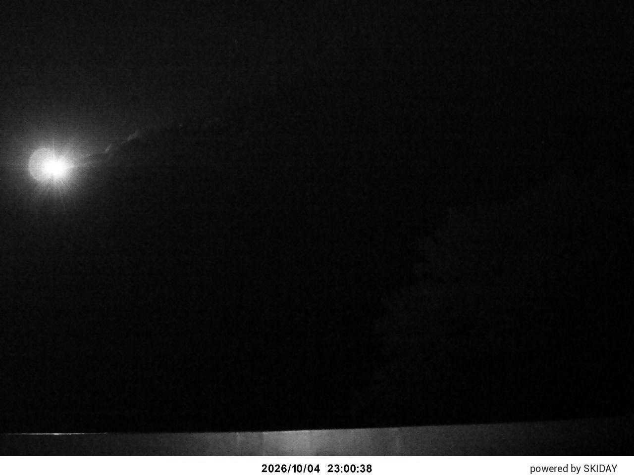 Naeba Takenohira Slope snow cam captured at 4 October 2026 at 11:05 pm GMT+9