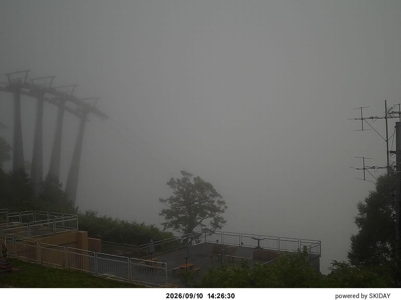 Naeba Large Slope snow cam captured at 10 September 2026 at 11:34 pm GMT+9