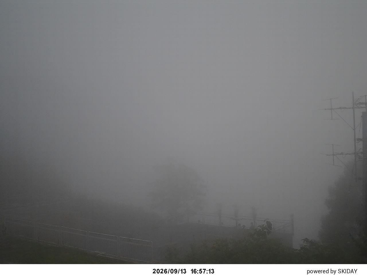 Naeba Large Slope snow cam captured at 13 September 2026 at 5:45 pm GMT+9