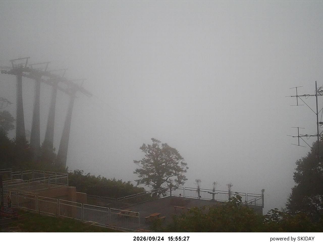 Naeba Large Slope snow cam captured at 24 September 2026 at 4:46 pm GMT+9