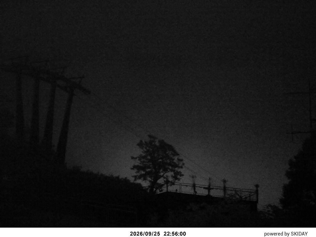 Naeba Large Slope snow cam captured at 25 September 2026 at 11:40 pm GMT+9