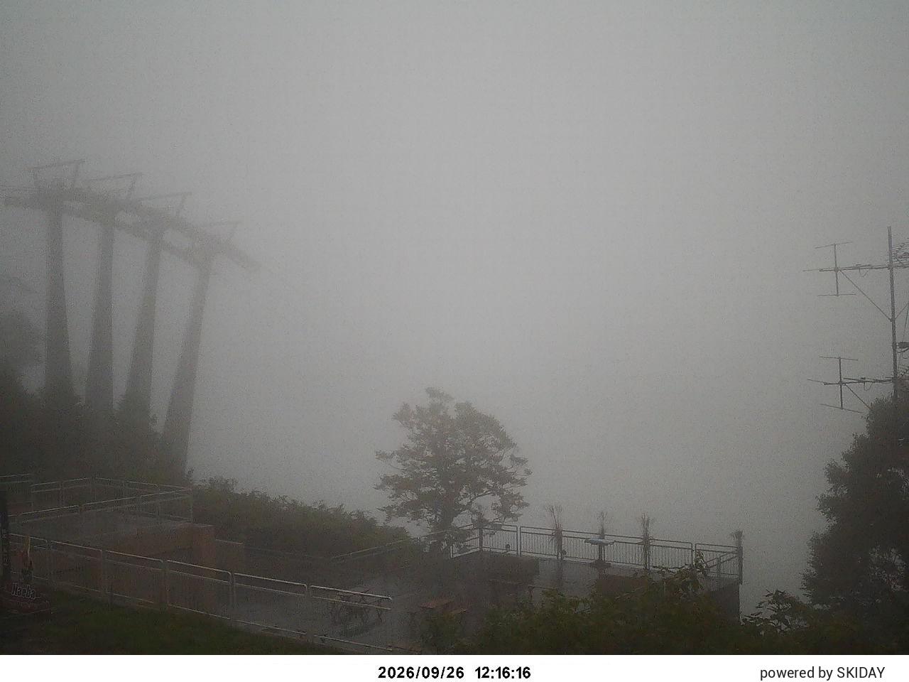 Naeba Large Slope snow cam captured at 26 September 2026 at 1:54 pm GMT+9