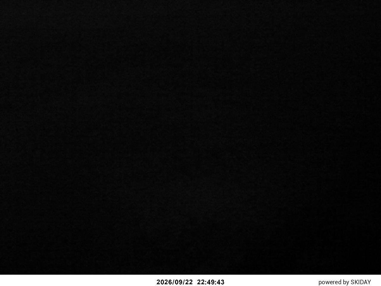 Naeba Takenohira Slope snow cam captured at 22 September 2026 at 11:05 pm GMT+9
