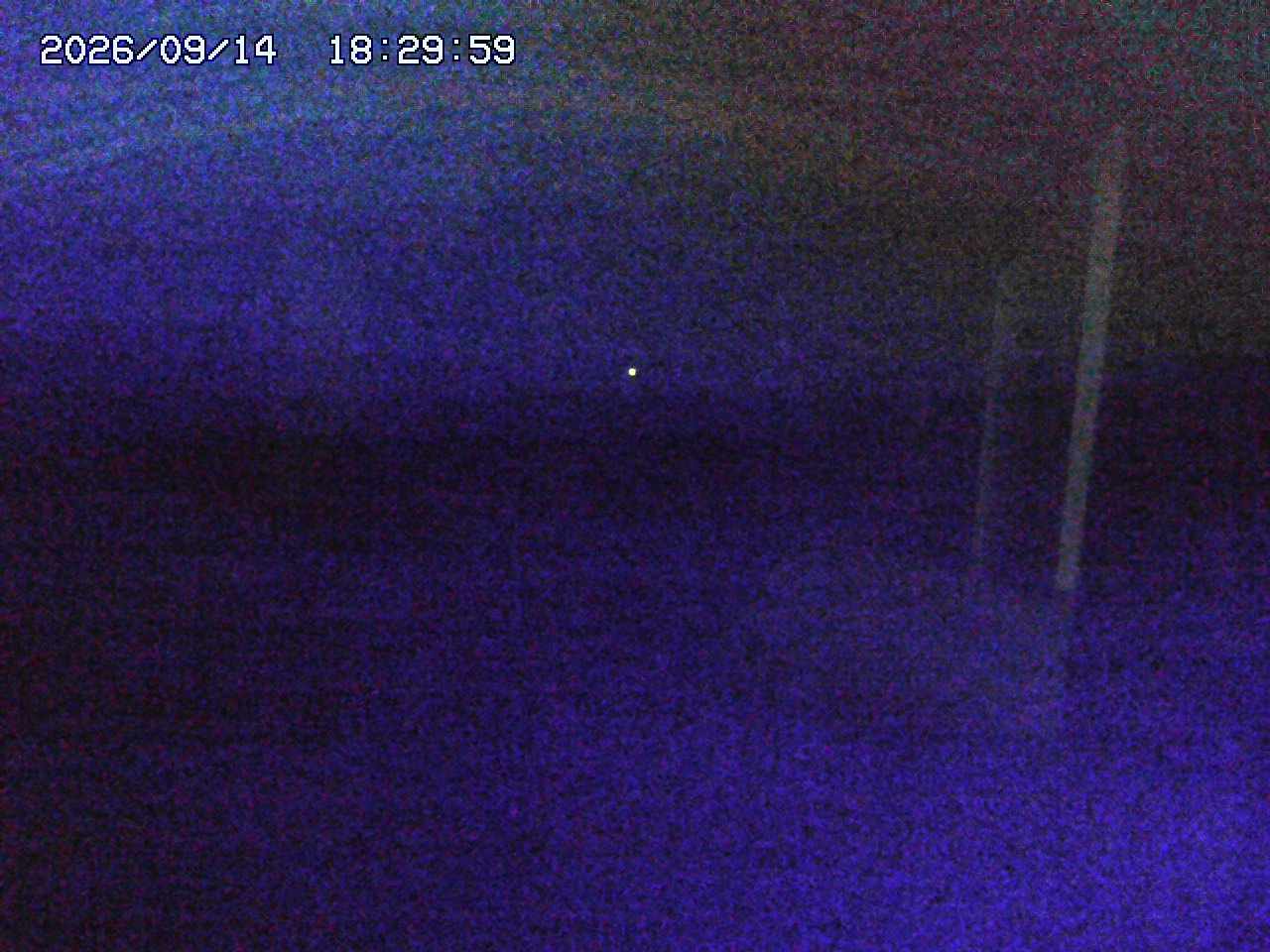 New GreenPIA New Greenpia Tsunan snow cam captured at 14 September 2026 at 7:29 pm GMT+9