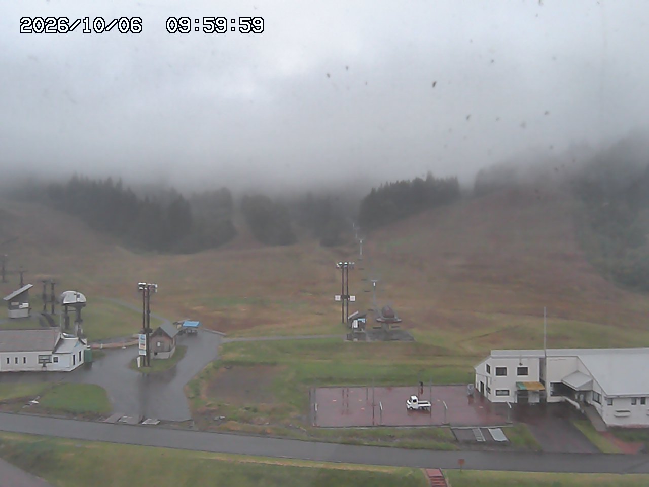 New GreenPIA New Greenpia Tsunan snow cam captured at 6 October 2026 at 10:54 am GMT+9