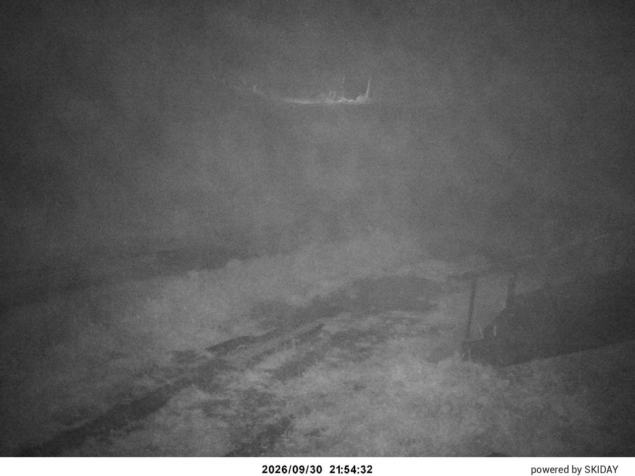 Suginohara Mitahara No. 2 High-Speed Lift Summit snow cam captured at 30 September 2026 at 11:00 pm GMT+9