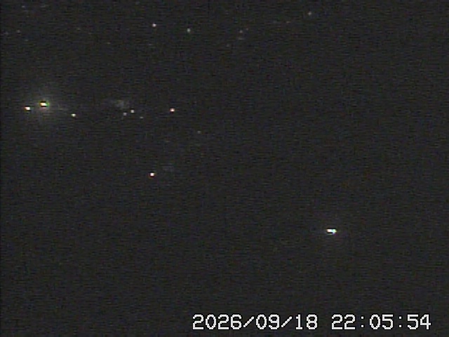 IOX AROSA Cam snow cam captured at 18 September 2026 at 11:05 pm GMT+9