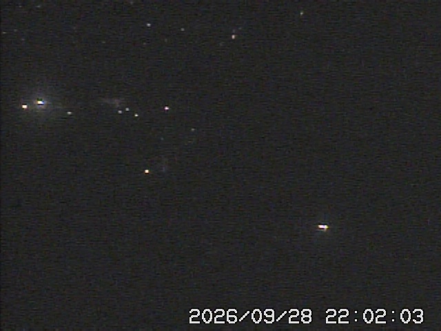 IOX AROSA Cam snow cam captured at 28 September 2026 at 11:00 pm GMT+9