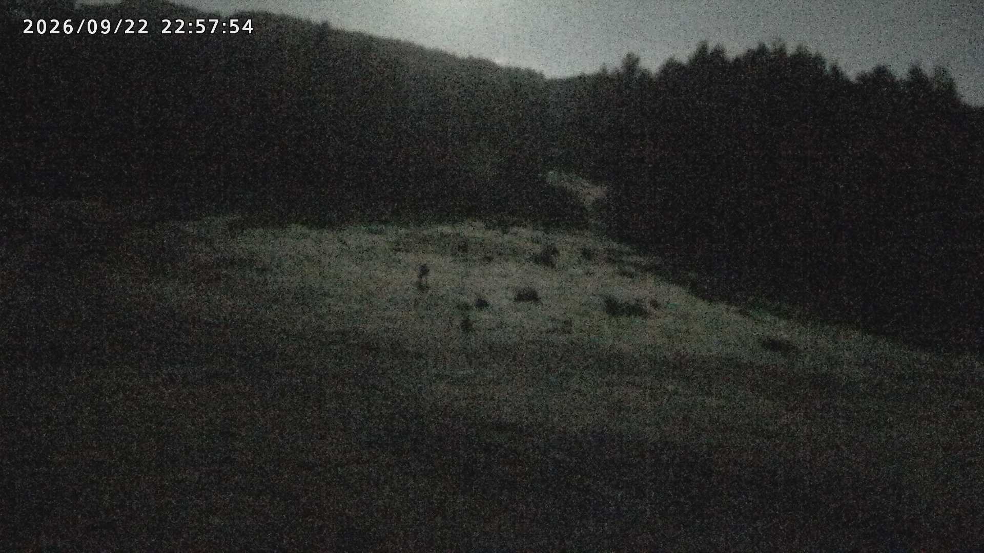 Blanche Ski Slope snow cam captured at 22 September 2026 at 11:38 pm GMT+9