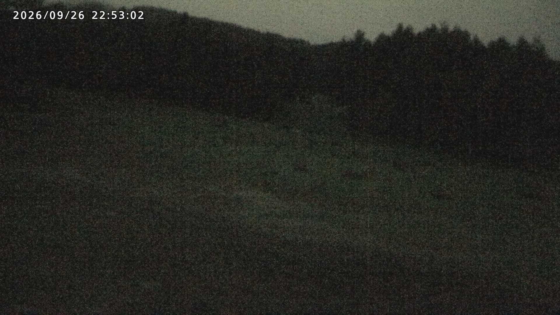 Blanche Ski Slope snow cam captured at 26 September 2026 at 11:11 pm GMT+9