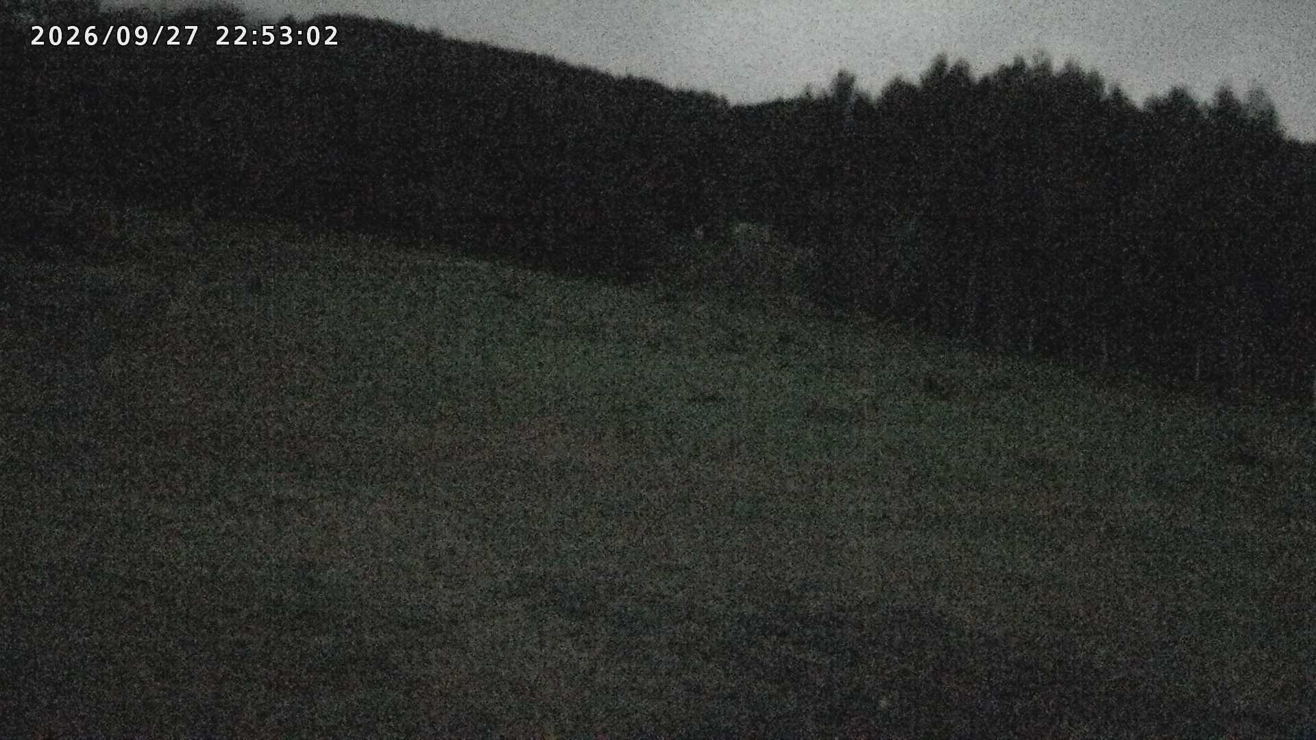 Blanche Ski Slope snow cam captured at 27 September 2026 at 11:37 pm GMT+9