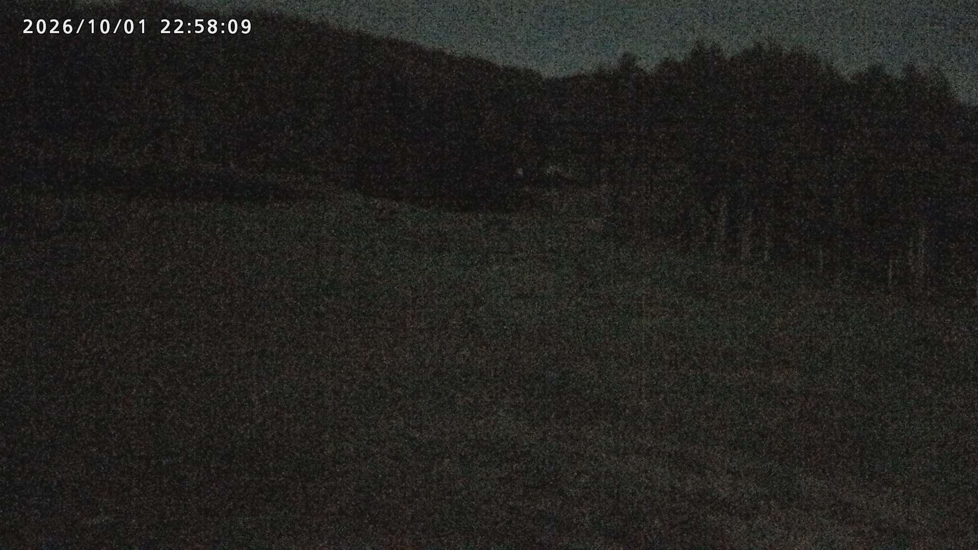 Blanche Ski Slope snow cam captured at 1 October 2026 at 11:09 pm GMT+9