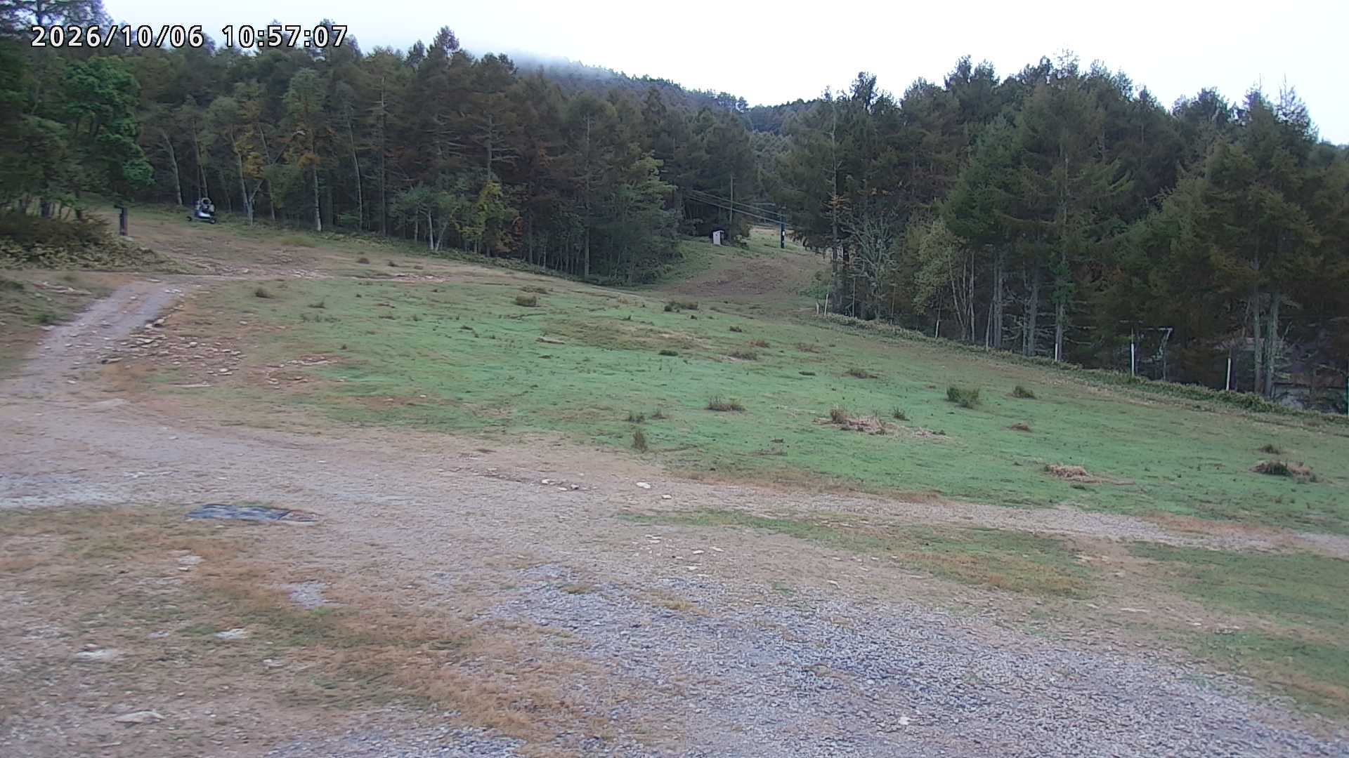 Blanche Ski Slope snow cam captured at 6 October 2026 at 11:08 am GMT+9