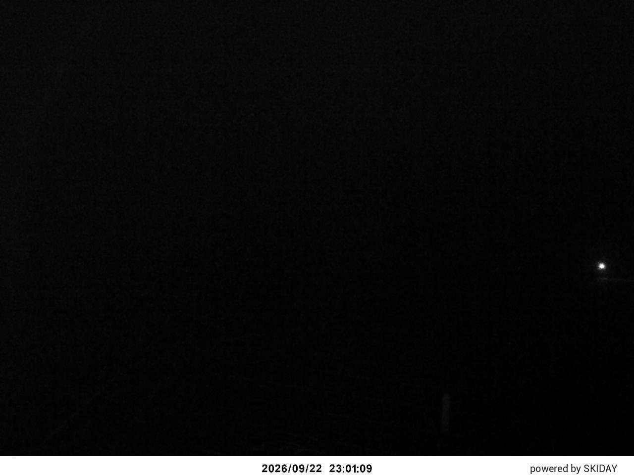 Chateraise Koumi Koumi Reex snow cam captured at 22 September 2026 at 11:38 pm GMT+9