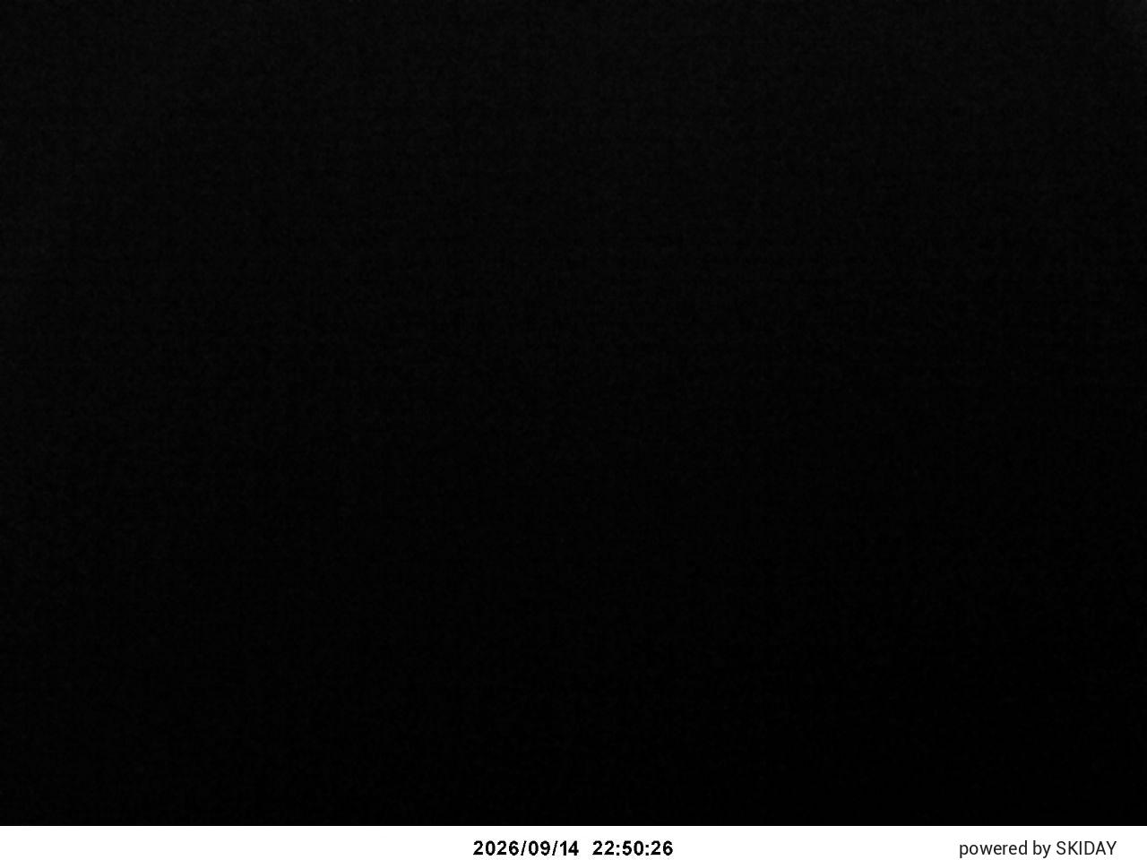 Chateraise Nobeyama Cam 2 snow cam captured at 14 September 2026 at 11:30 pm GMT+9