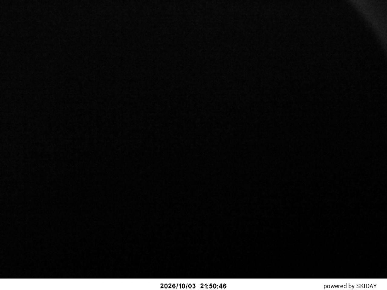 Chateraise Nobeyama Cam 2 snow cam captured at 3 October 2026 at 11:01 pm GMT+9
