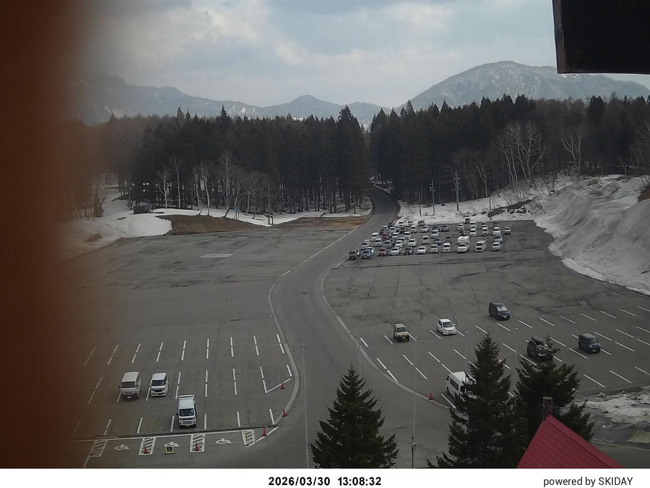 Hakuba Cortina Carpark snow cam captured at 10 September 2026 at 11:34 pm GMT+9