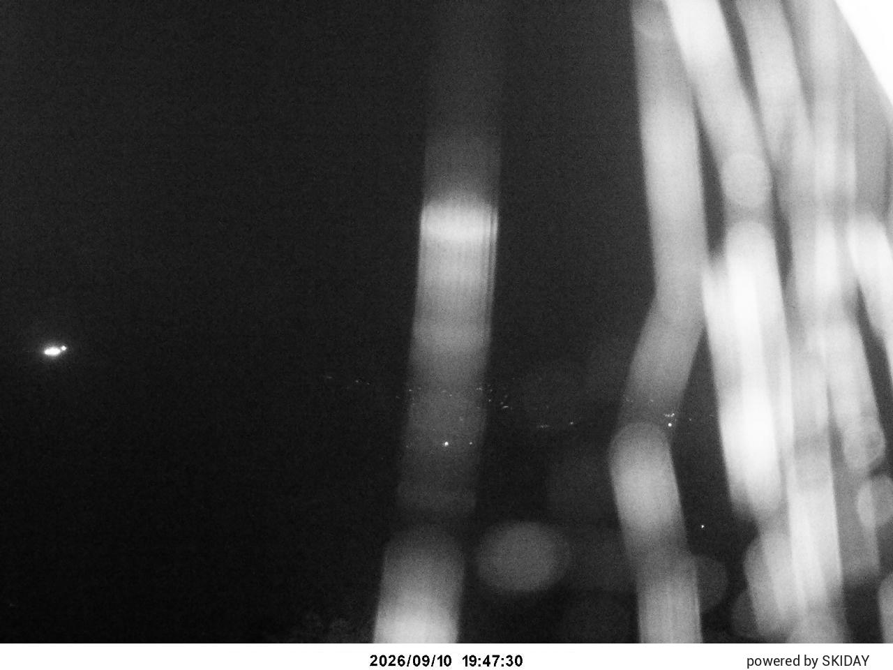 Hakuba Cortina Kurokawa Lookout snow cam captured at 10 September 2026 at 11:34 pm GMT+9