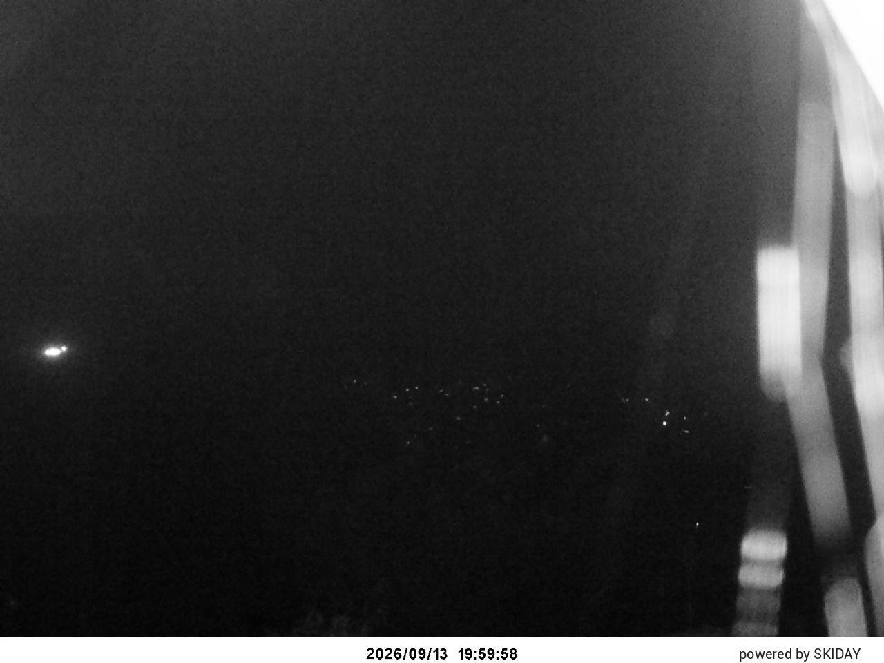 Hakuba Cortina Kurokawa Lookout snow cam captured at 13 September 2026 at 8:46 pm GMT+9