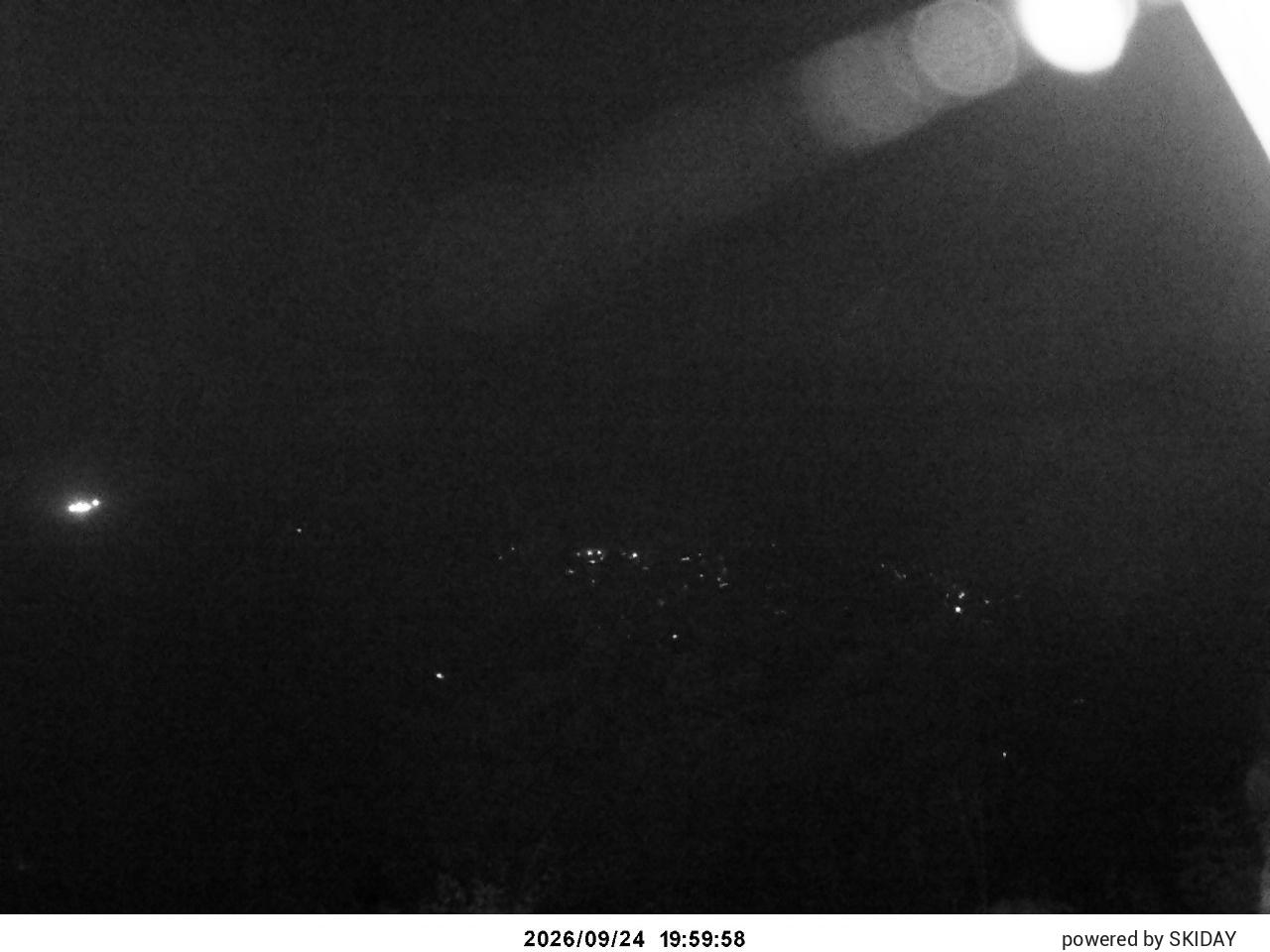 Hakuba Cortina Kurokawa Lookout snow cam captured at 24 September 2026 at 8:36 pm GMT+9