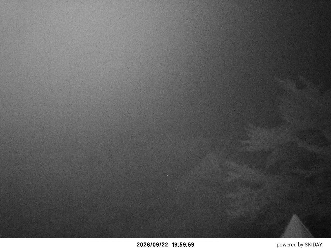 Hakuba Cortina Tsugaike, Hakuba Norikura and Cortina snow cam captured at 22 September 2026 at 8:45 pm GMT+9