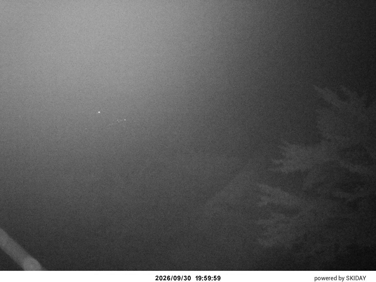 Hakuba Cortina Tsugaike, Hakuba Norikura and Cortina snow cam captured at 30 September 2026 at 9:12 pm GMT+9