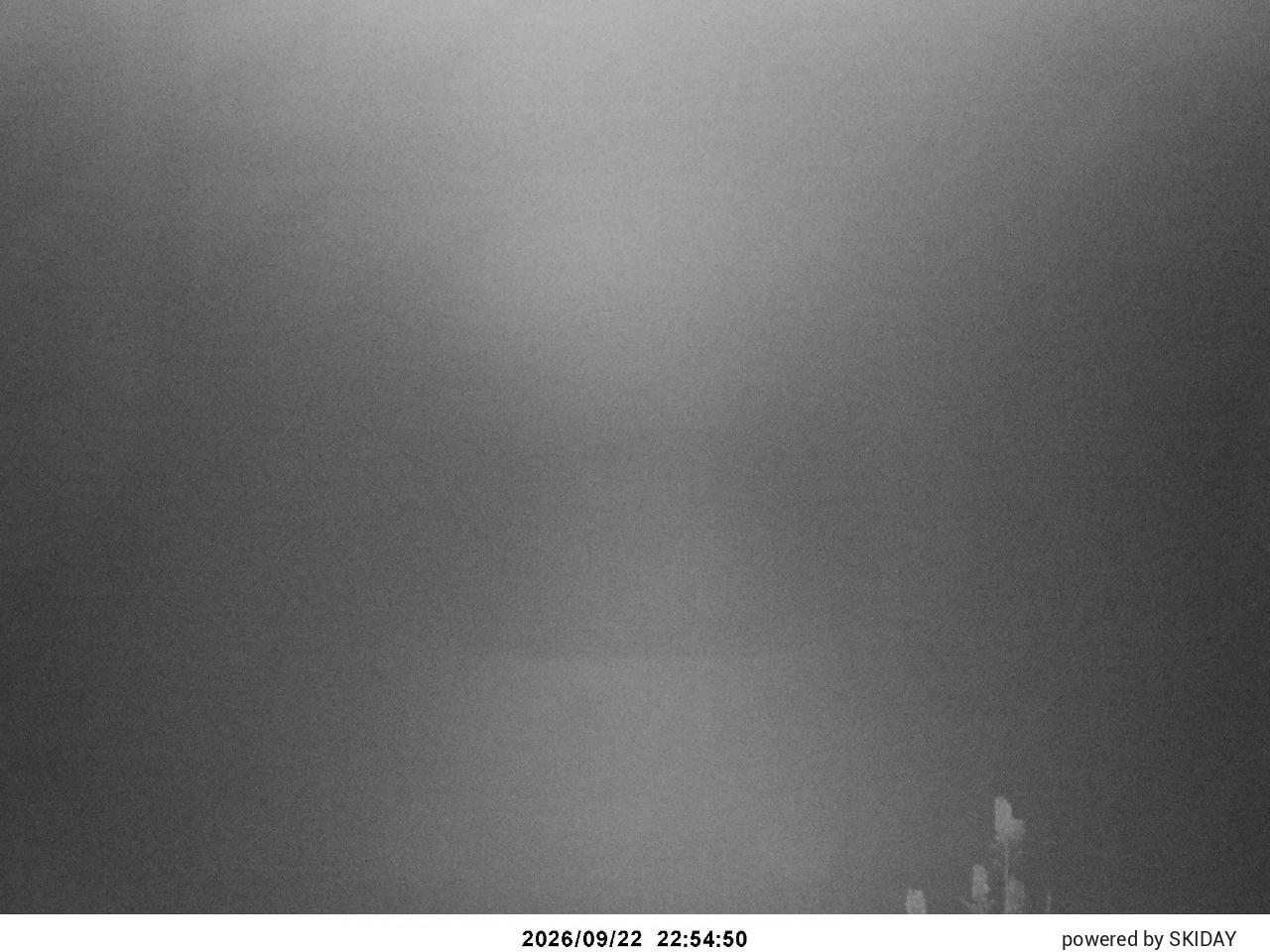 Happo-one Happoike Mountain Hut snow cam captured at 22 September 2026 at 11:49 pm GMT+9