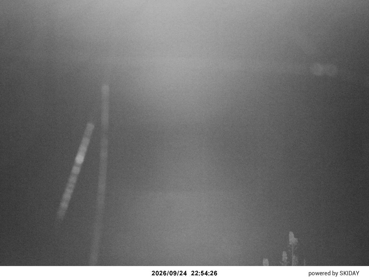Happo-one Happoike Mountain Hut snow cam captured at 24 September 2026 at 11:39 pm GMT+9