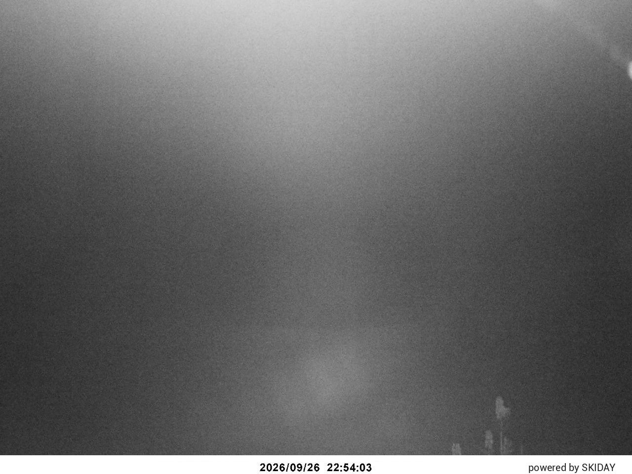 Happo-one Happoike Mountain Hut snow cam captured at 26 September 2026 at 11:25 pm GMT+9