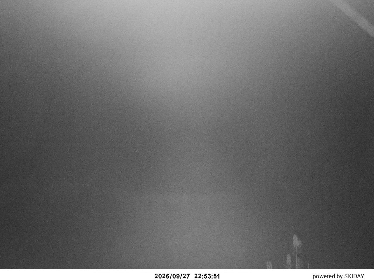 Happo-one Happoike Mountain Hut snow cam captured at 27 September 2026 at 11:37 pm GMT+9