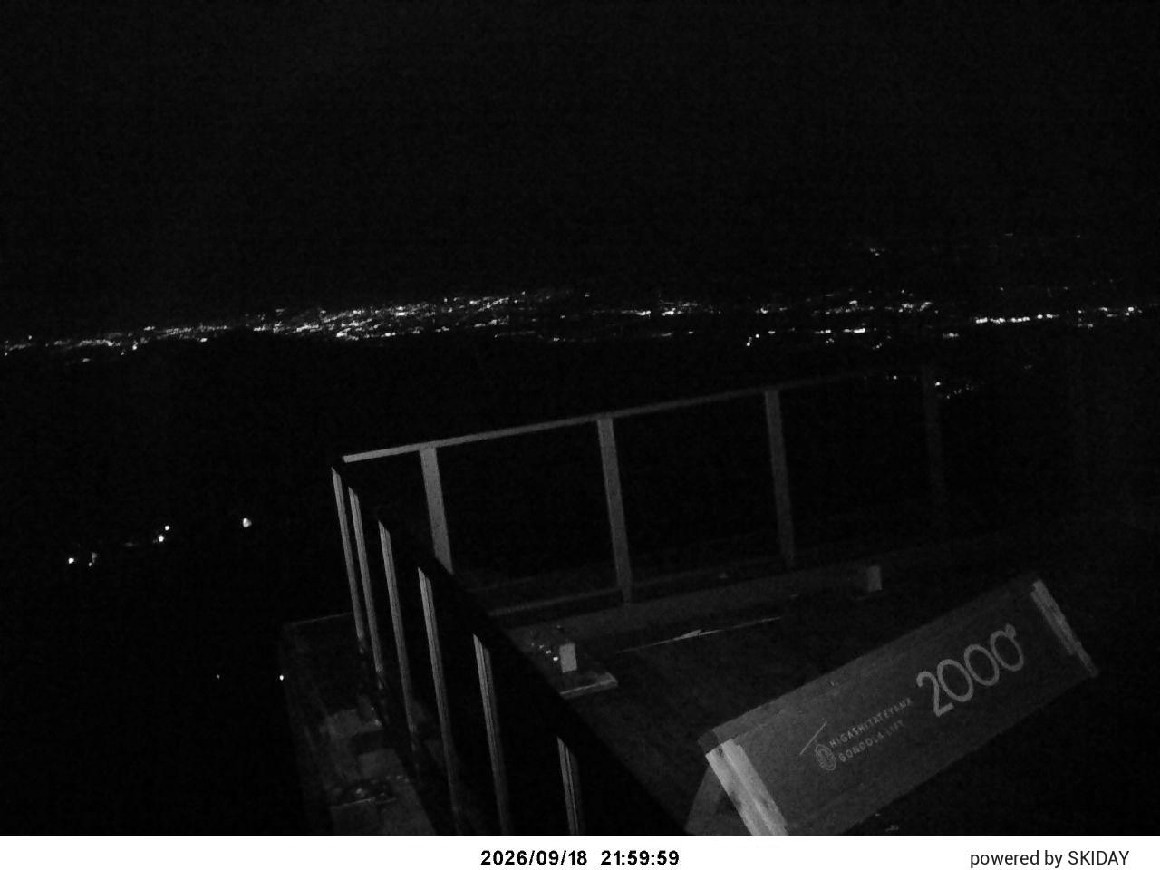 Higashitateyama Higashitateyama Summit snow cam captured at 18 September 2026 at 11:05 pm GMT+9
