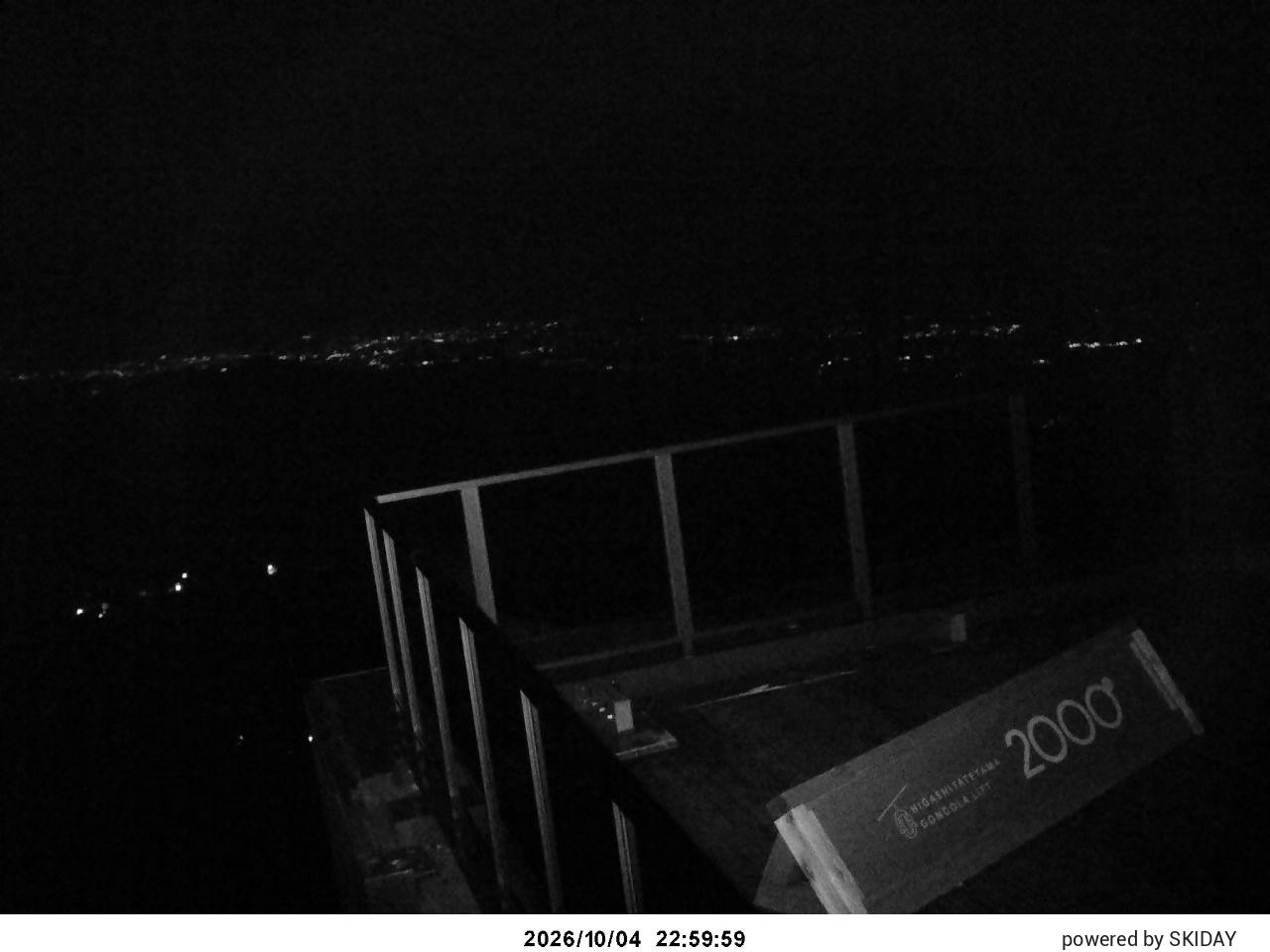 Higashitateyama Higashitateyama Summit snow cam captured at 4 October 2026 at 11:27 pm GMT+9