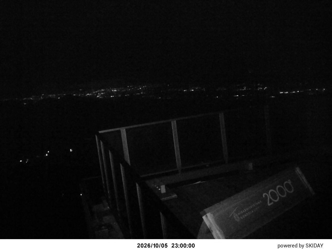 Higashitateyama Higashitateyama Summit snow cam captured at 5 October 2026 at 11:54 pm GMT+9