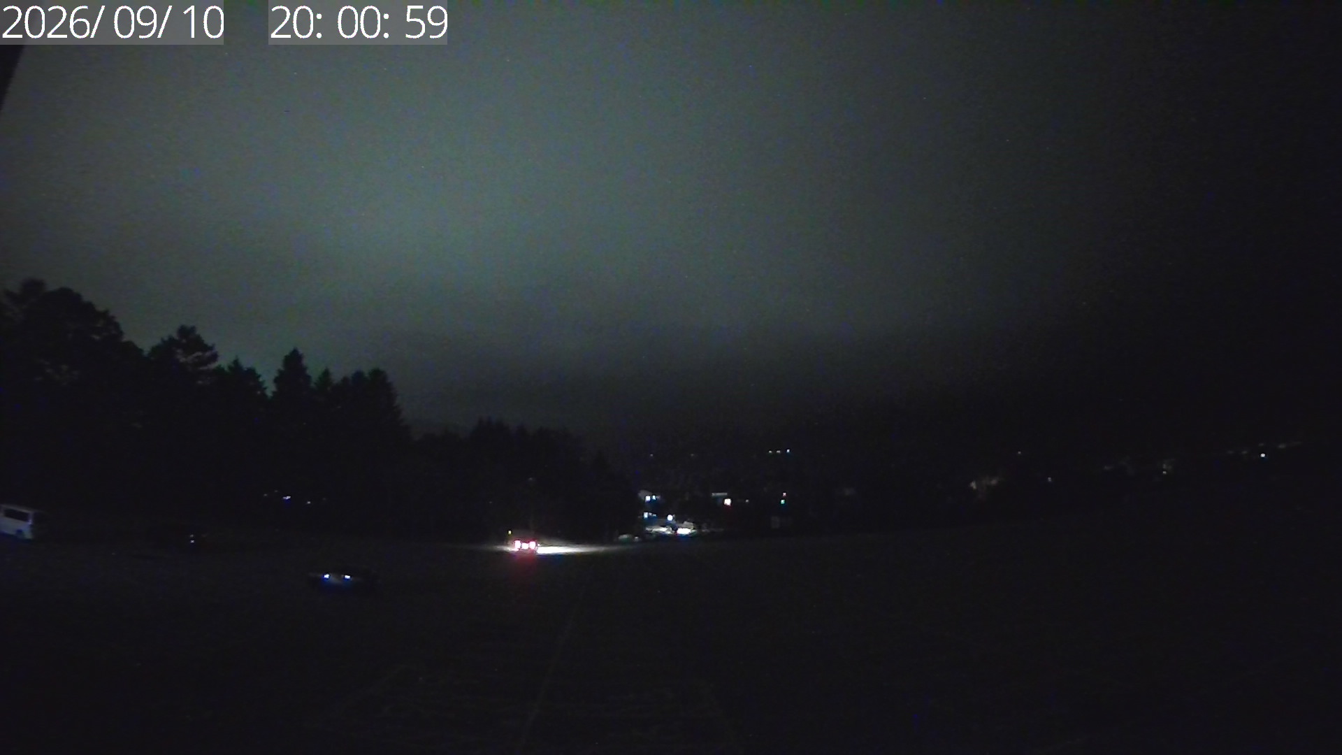 Karuizawa Prince Ski Centre Car Park Side snow cam captured at 10 September 2026 at 11:34 pm GMT+9