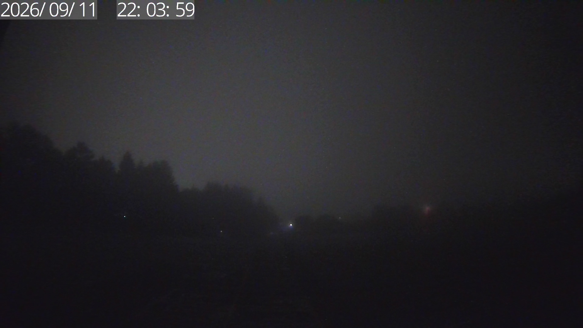 Karuizawa Prince Ski Centre Car Park Side snow cam captured at 11 September 2026 at 11:01 pm GMT+9
