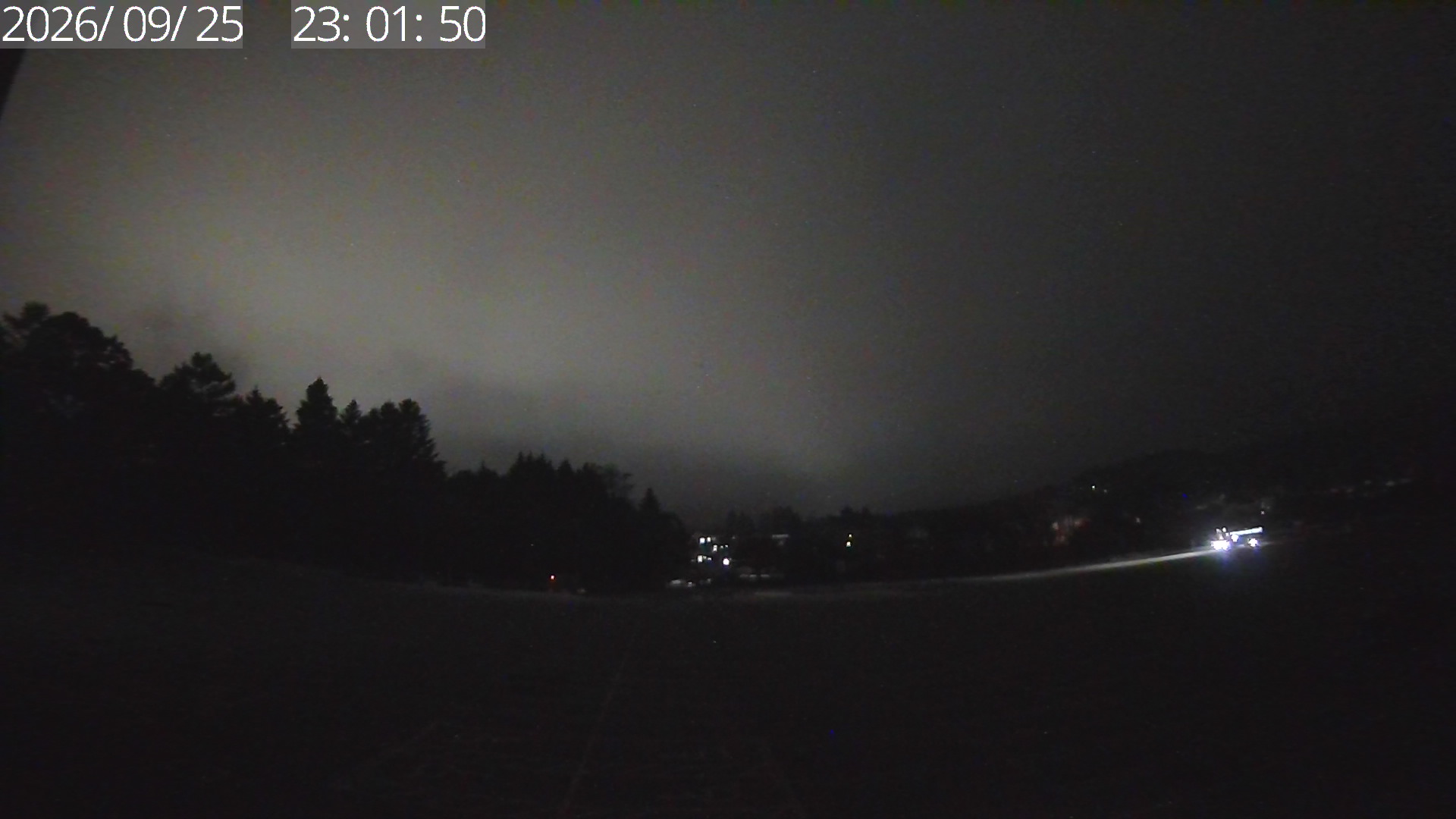 Karuizawa Prince Ski Centre Car Park Side snow cam captured at 25 September 2026 at 11:13 pm GMT+9
