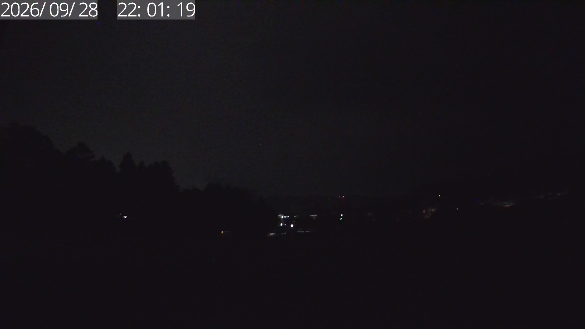 Karuizawa Prince Ski Centre Car Park Side snow cam captured at 28 September 2026 at 11:00 pm GMT+9
