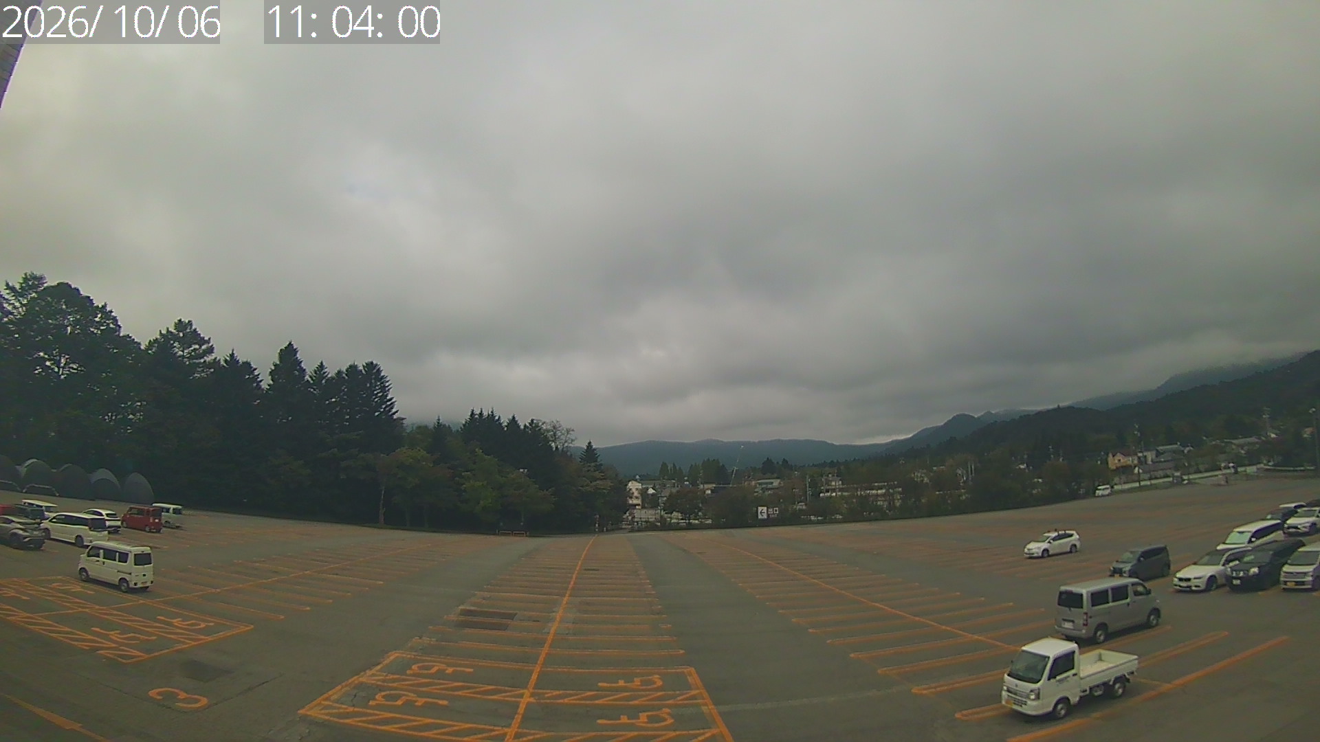 Karuizawa Prince Ski Centre Car Park Side snow cam captured at 6 October 2026 at 11:33 am GMT+9