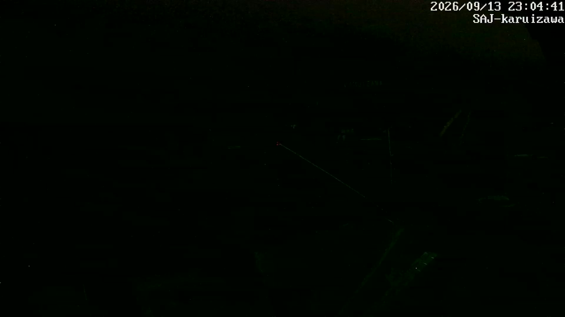 Karuizawa Prince Karuizawa Prince Hotel Ski Resort snow cam captured at 13 September 2026 at 11:49 pm GMT+9