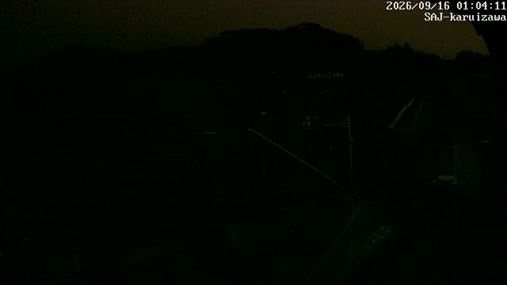 Karuizawa Prince Karuizawa Prince Hotel Ski Resort snow cam captured at 16 September 2026 at 1:58 am GMT+9