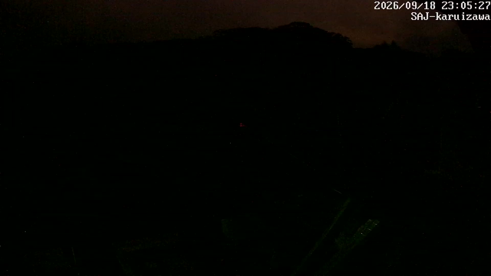 Karuizawa Prince Karuizawa Prince Hotel Ski Resort snow cam captured at 18 September 2026 at 11:06 pm GMT+9