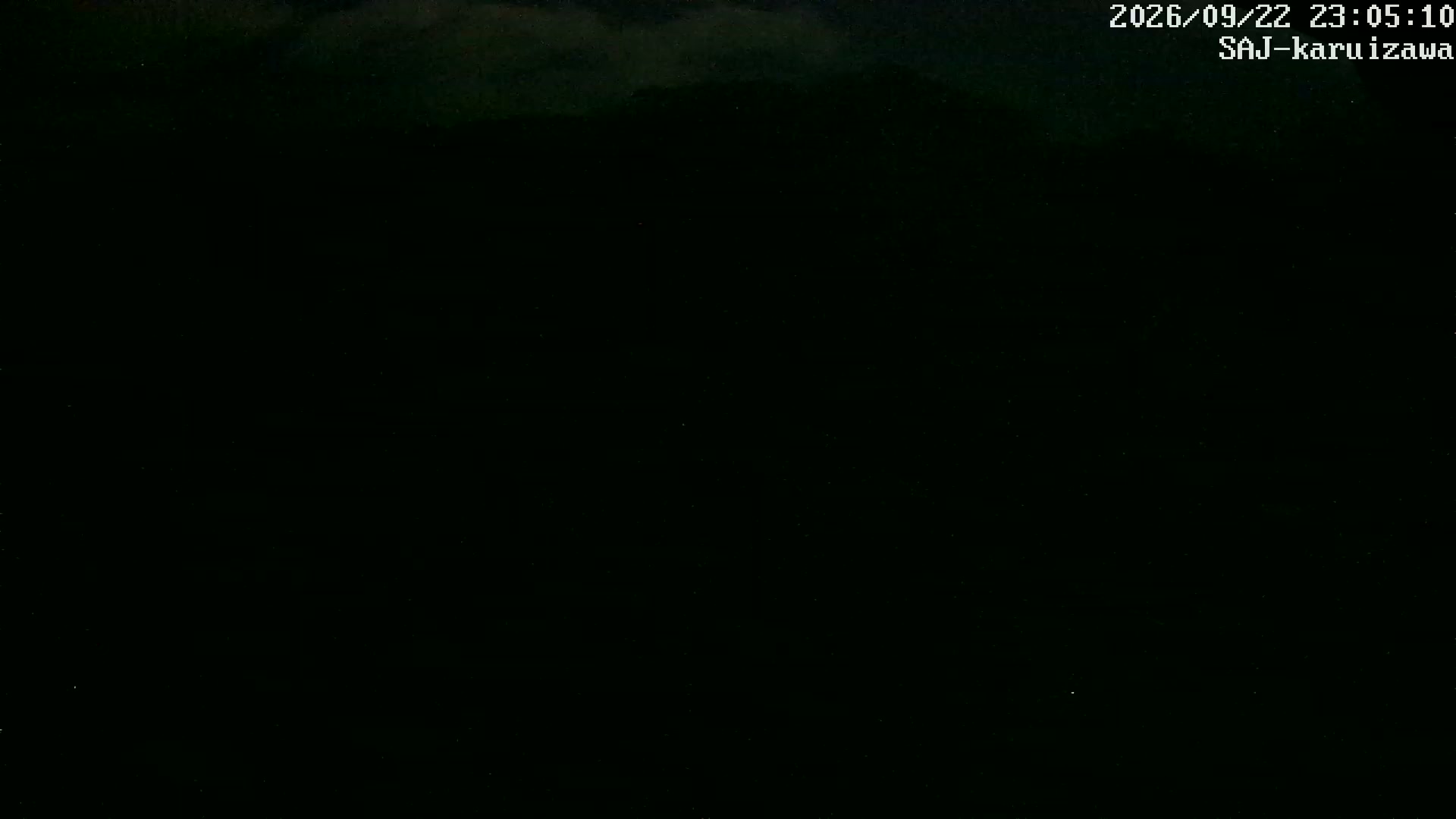 Karuizawa Prince Karuizawa Prince Hotel Ski Resort snow cam captured at 22 September 2026 at 11:53 pm GMT+9