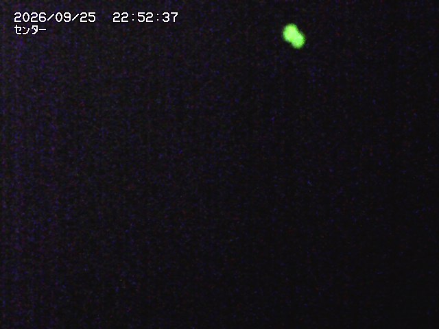 Madarao Information Centre View snow cam captured at 25 September 2026 at 11:53 pm GMT+9