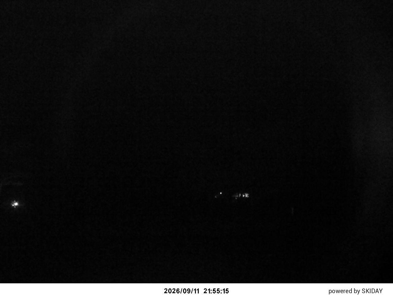 Norikura Yamaboushi Car Park snow cam captured at 11 September 2026 at 11:02 pm GMT+9