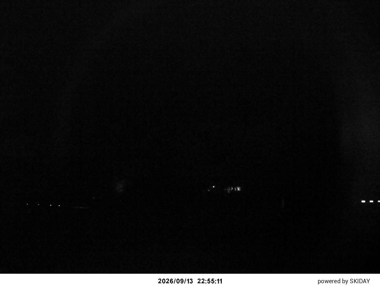 Norikura Yamaboushi Car Park snow cam captured at 13 September 2026 at 11:51 pm GMT+9