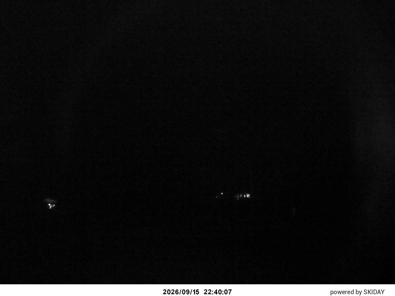 Norikura Yamaboushi Car Park snow cam captured at 15 September 2026 at 11:58 pm GMT+9