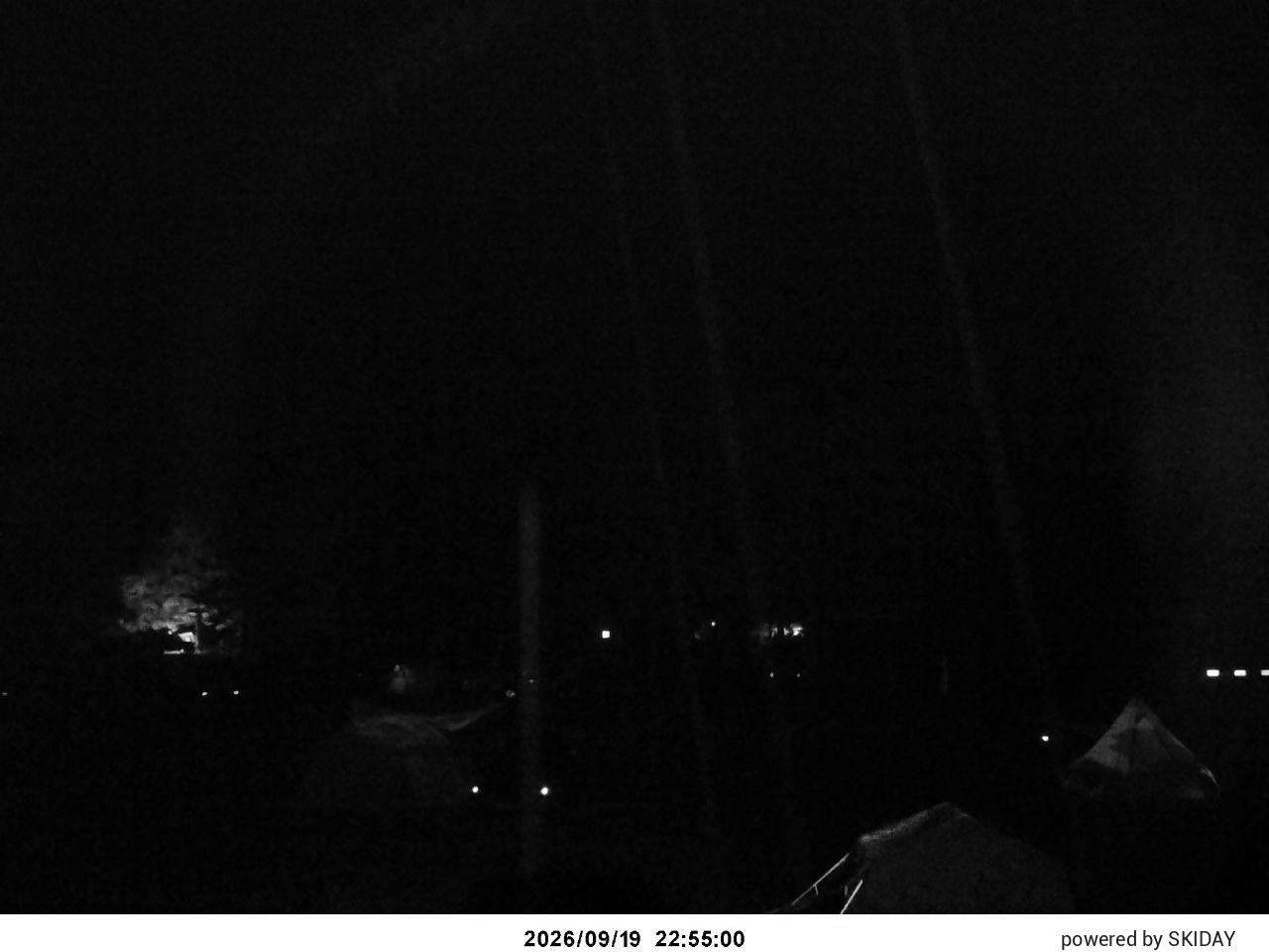 Norikura Yamaboushi Car Park snow cam captured at 19 September 2026 at 11:37 pm GMT+9